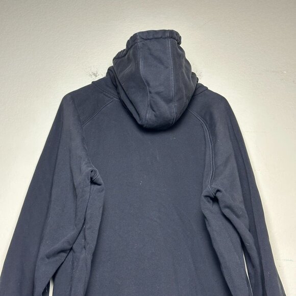 Y2K CSG Black Heavyweight Minimal Hoodie Men 3XL Casual Gymwear Tall Sweater - Picture 5 of 12